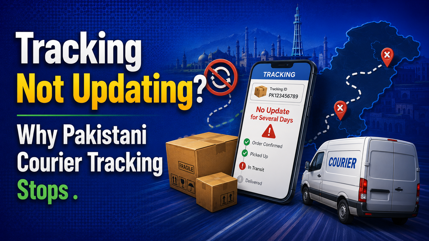 Courier Tracking Not Updating Pakistan — Causes & Fixes 2026 | Track My ...